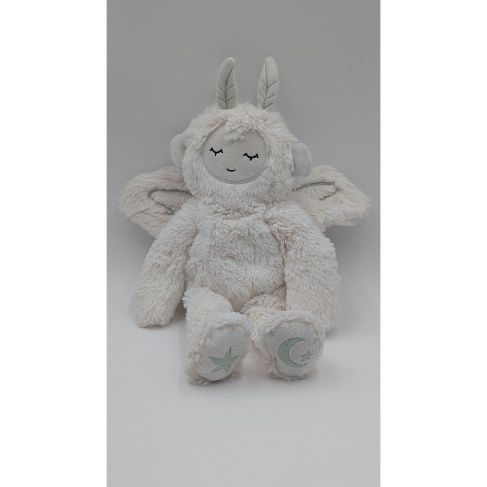 Slumberkins Ivory Sprite Kin Plush Soft White Moth Emotional Support Therapeutic